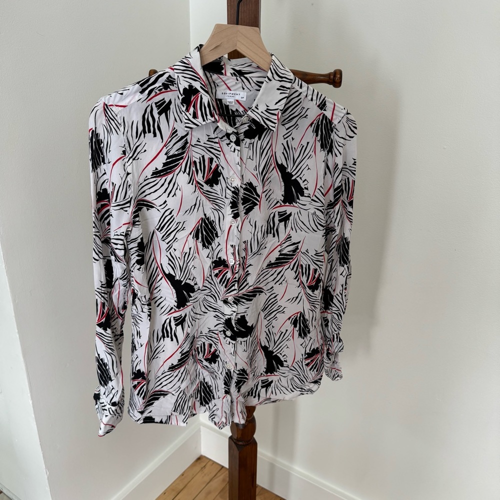 Equipment 100% Silk Top